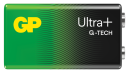 GP Ultra Plus 9V Alkaline Batteri 1-pakk - 1604AUP