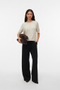 Vero Moda   Kardigan Vmdoffy 2/4 O Neck Button Cardigan   Grå