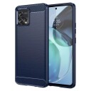 INCOVER Motorola G72 Brushed Carbon Deksel - Blå
