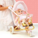 FAO Schwarz Baby Dukkeutstyr 35cm Rosa Trehjulssykkel