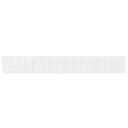  Gardiner med gardiner Hvit 1200 x 80 cm Polyester