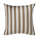 Borg Living Putetrekk - 100% Bomullssateng - Nordic Stripe Sand - Stripete - 60x63 cm