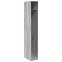  Garderobe grå sonoma 30x50x200 cm konstruert tre 8721158341242