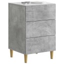  Nattbordskap Betonggrå 43 x 41 x 66,5 cm Konstruert tre