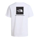 The North Face M Evolution Box Nse Regular Short Sleeve   White   XL