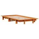  Sengeramme uten madrass voksbrun 90x190 cm heltre furu 8721102851575