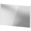 Duravit D Code speil med lys øverst 100 x 700 mm hvit matt