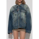 Dsquared2 Dame Jakker Blå 2XS,