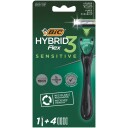 Bic Hybrid 3 Flex Sensitive Starterkit 1+4pakk