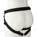 baseks Strap-On Seletøy med Vibrator og G-punktsdildo - Svart - Svart