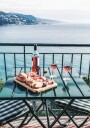Wine in Italy Balcony Plakat Plakat / 70x100cm