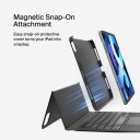 Belkin Tastatur og Folio for iPad Air/Pro 11" med Magnetstativ og Bakbelysning Svart