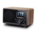 AMADEUS COPERTI 2 DAB+ WIFI RADIO, MØRKT TRE