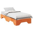  Sengeramme uten madrass stablebare voksbrun 100x200 cm heltre 8721158636751