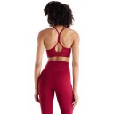 New Balance Essential Yoga Light Support Sports BH Dame Rød M