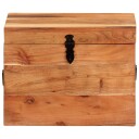 vidaXL Oppbevaringsboks 39x28x31 cm heltre akasie