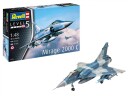 Revell Dassault Mirage 2000C Modellfly 1:48 Byggesett med 62 Deler