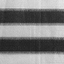 vidaXL Balkongskjerm HDPE 120x500 cm antrasitt og hvit
