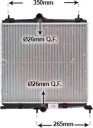 VAN WEZEL 40012702 Radiator motorkjøling