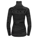 Aclima  Warmwool Roll Neck Dame 422 Black Motion XL