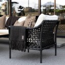 Artwood Santa Monica Loungestol Classic Black