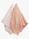 Summerville Organic Musselinteppe 2-Pakk Tropical/Peachy