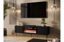 Munkedal TV-benk 181 cm - Svart