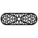vidaXL Trappetrinn 10 stk 25x75 cm gummi