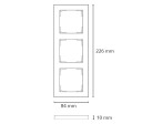 SG Ramme 3-Hull Sort