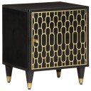  Nattbord 2 stk 40x33x46 cm heltre mango