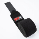 Knee Wraps, black, 2 m, Gorilla Wear