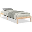  Ekstra lang sengeramme uten madrass 90x210 cm heltre furu 8721158393289