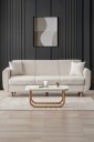 Torlan 3 seters sofa   Beige
