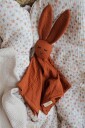 Oh Poppy! Leia Kanin Koseklut Musselin Warm Rust