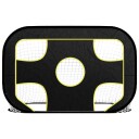  Fotballmål med siktevegg 120x80x80 cm Polyester