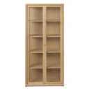 Ferm Living Reed Vitrineskap   Natural Oak