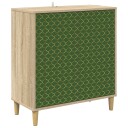 vidaXL Serviesskap GELEEN Sonoma 69 x 33 x 75 cm Konstruert tre