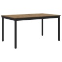vidaXL Spisebord 150 x 78 x 75 cm METALL