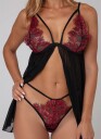 Christine Babydoll with Thong Fleur de Plaisir