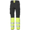 Helly Hansen Workwear Icu Brz Hh Connect 77310 369 Arbeidsbukse Varsel Morkgra Gul Mork Gra Gul