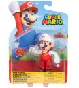 Super Mario Figur 10 cm Brann Mario Super Mario Onesize Lekefigur Rød