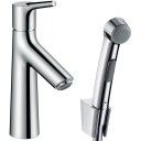 Hansgrohe Talis S servantbatteri Med bidettedusj og dusjslange, Krom