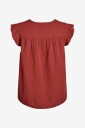 Zizzi   Bluse Vvivu   Rød