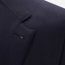 2 Pieces Suit Striped   Navy Solid