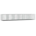 Kaninbur Med 6 Paneler 327X79X54 cm Galvanisert Jern