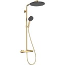 Hansgrohe Raindance Alive S Puro Showerpipe dusjsett, vannsparende, gull