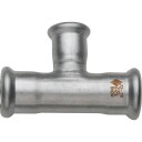 89 x 42 x 89 mm TURBO T-stykke i rustfritt stål