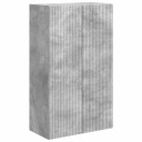  TV Veggskap Betonggrå 59,5 x 31 x 100 cm Konstruert tre