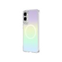AmazingThing Minimal Mag deksel med magnetring for Samsung Galaxy S25 Edge   Iriserende