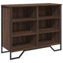  Skjenk brun eik 91x35,5x74,5 cm konstruert tre 8721102811210